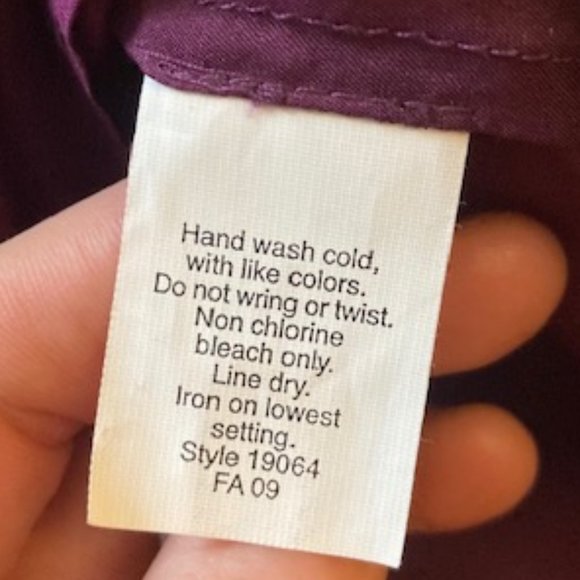 J Crew Silk Purple Ruffled Collar Tank Top Size 6 - Picture 6 of 6